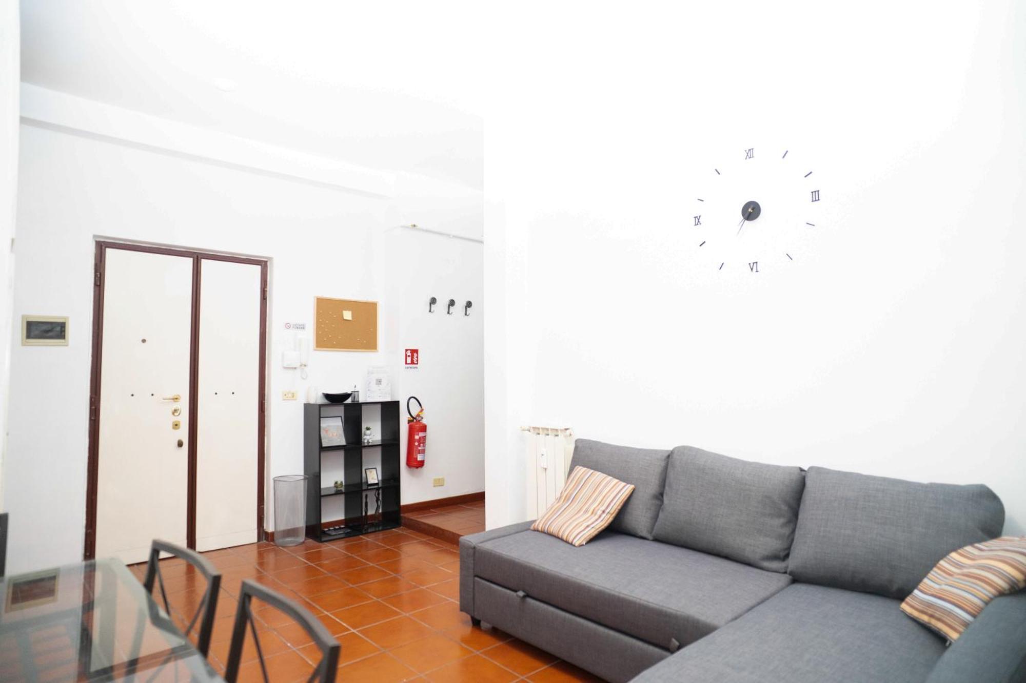 Modern And One-bedroom, 10 Min From Colosseum Apartamento *